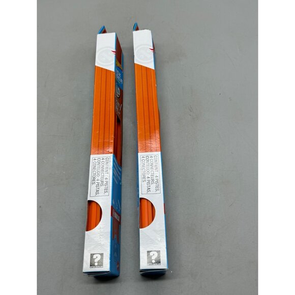 set of 2 Hot Wheels Track Builder Unlimited Straight Track Pack 90cm/3ft+ 4 Pack - Picture 4 of 7